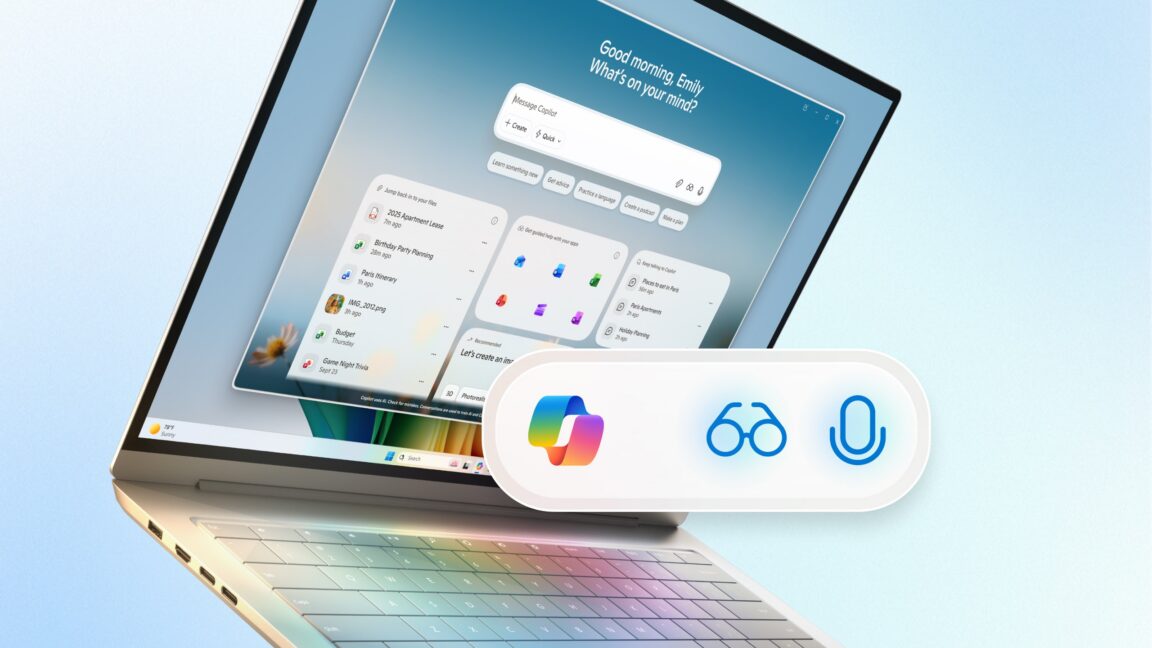 AI を活用した機能が Windows 11 の基盤に深く浸透し始めています